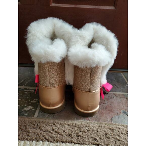 Girls Juicy Size 4 Sparkly Boots By Juicy Couture - Picture 8 of 10